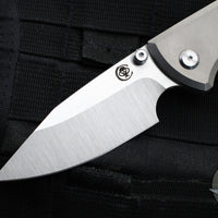 Chaves Knives Scapegoat Street Folder - Full Titanium Handle