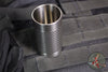 County Comm Big Shot- Machined Titanium 2 oz Shot Glass