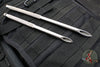 Crawford Knives- Stainless Steel Defensive Straw with Sheath- Two Sizes