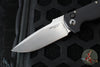 Defiant 7- Eagle- Out The Side (OTS) Auto Knife-  Black Handle- Stonewash Finished Blade