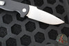 Defiant 7- Eagle- Out The Side (OTS) Auto Knife-  Black Handle- Stonewash Finished Blade