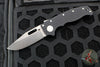 Demko Knives- AD20.5 Shark Lock Knife- Clip Point Or Shark Foot- Black G-10 Handle- Stonewash Finished 20CV Blade