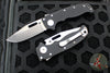 Demko Knives- AD20.5 Shark Lock Knife- Clip Point Or Shark Foot- Black G-10 Handle- Stonewash Finished 20CV Blade