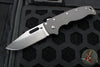 Demko Knives- AD20.5 Shark Lock Knife- Clip Point Or Shark Foot- Carbon Fiber Handle- Stonewash Finished D2 Blade