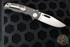 Demko Knives- AD20.5 Shark Lock Knife- Clip Point- Carbon Fiber Handle- Stonewash Finished S35VN Blade