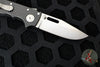 Demko Knives- AD20.5 Shark Lock Knife- Clip Point- Carbon Fiber Handle- Stonewash Finished S35VN Blade