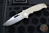 Demko Knives- AD20.5 Shark Lock Knife- Clip Point Or Shark Foot- Coyote G-10 Handle- Stonewash Finished S35VN Blade