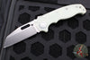 Demko Knives- AD20.5 Shark Lock Knife- Shark Foot- Natural G-10 Handle- Stonewash Finished S35VN Blade