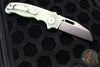 Demko Knives- AD20.5 Shark Lock Knife- Shark Foot- Natural G-10 Handle- Stonewash Finished S35VN Blade