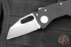 Demko Knives- Nano Shark- Shark Lock Knife- Shark Foot- Black G-10 Handle- Stonewash Finished 20CV Blade