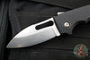 Demko Knives- Shark Cub- Shark Lock Knife- Clip Point Or Slicer- Black GRN Handle- Stonewash Finished AUS-10A Blade