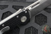 Demko Knives- AD20.5 Shark Lock Knife- Clip Point Or Shark Foot- Black G-10 Handle- Stonewash Finished 20CV Blade