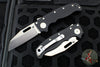 Demko Knives- AD20.5 Shark Lock Knife- Clip Point Or Shark Foot- Black G-10 Handle- Stonewash Finished 20CV Blade