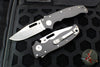 Demko Knives- AD20.5 Shark Lock Knife- Clip Point Or Shark Foot- Carbon Fiber Handle- Stonewash Finished S35VN Blade