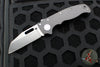 Demko Knives- AD20.5 Shark Lock Knife- Clip Point Or Shark Foot- Carbon Fiber Handle- Stonewash Finished S35VN Blade