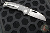 Demko Knives- AD20.5 Shark Lock Knife- Clip Point Or Shark Foot- Carbon Fiber Handle- Stonewash Finished S35VN Blade
