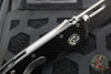 Demko Knives- AD20.5 Shark Lock Knife- Clip Point Or Shark Foot- Carbon Fiber Handle- Stonewash Finished S35VN Blade