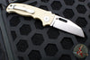 Demko Knives- AD20.5 Shark Lock Knife- Clip Point Or Shark Foot- Coyote G-10 Handle- Stonewash Finished S35VN Blade