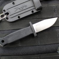 Demko Knives Armiger 2 Fixed Blade- Key Chain Knife- Shark Foot Or Clip Point Edge- Plain