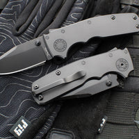Demko Knives- Shark Cub- Shark Lock Knife- Clip Point, Shark Foot, Slicer Shark- Various G-10 And Aluminum Handles- Stonewash Finished 20CV Blade