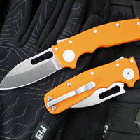 Demko Knives- Shark Cub- Shark Lock Knife- Clip Point, Shark Foot, Slicer Shark- Various G-10 And Aluminum Handles- Stonewash Finished 20CV Blade