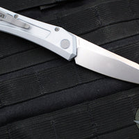 Protech Oligarch Out The Side (OTS) Auto Knife - Grey Handle - Stonewash Magnacut Blade DS101-GREY