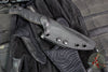 Half Face Blades- Extremis MK1- Textured Black G-10 Handle Scale- Midnight Bronze Cerakote S45VN Blade