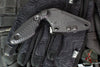 Half Face Blades- IWB Dagger Fixed Blade- Textured Black G-10 Handle Scales- Armor Black Cerakoted S45VN Blade