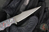 Half Face Blades- Senator- Nebula Camo Carbon Handle Scales- Acid Washed Blade