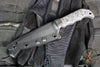 Half Face Blades- Senator- Nebula Camo Carbon Handle Scales- Acid Washed Blade