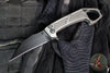 Half Face Blades- SHPOS Folder/Flipper- Monolithic Titanium Handle- Black PVD Finished S45VN Blade