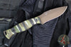 Half Face Blades- The 86'- Realtree Original Camo Hydro Dipped Micarta Handle Scales- Midnight Bronze Cerakoted Magnacut Blade
