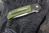 Protech GXIV Terzuola ATCF Out The Side (OTS) Auto Knife- Black Handle with Green/Black Hex G-10 Inlay- Stonewash Magnacut Blade- G14 ATCH