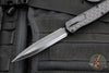 Heretic Cleric 2 OTF Auto- Tactical- Double Edge- Black Handle- Black DLC Plain Edge Blade- Black HW H020-6A-T