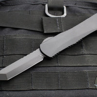 Heretic Manticore-E OTF Auto Knife- Tanto Edge- Tactical- Black Handle- Black Blade and Hardware H027-6A-T
