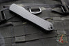 Heretic Manticore-X OTF Auto- Double Edge- Tactical- Black Frag Pattern Handle- DLC Finished Black Blade- Black HW H032F-6A-T