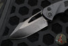 Heretic Knives Pariah Manual Folder- Black Handle- DLC Battle Black Blade H046-6A-T