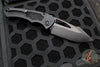 Heretic Knives Pariah Manual Folder- Black Handle- DLC Battle Black Blade H046-6A-T