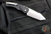 Heretic Knives Pariah OTS Auto Knife- Tanto Edge- MINI- Black Handle- Stonewash Blade H055-2A