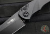 Heretic Knives Pariah OTS Auto Knife- Tanto Edge- MINI- Tactical- Black Handle- Black Blade H055-4A-T