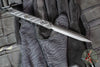Half Face Blades- OSS Spike- Black G-10 Handle Scales- Armor Black Cerakoted Spike
