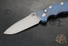 Hinderer Eklipse 3.5" Spearpoint Blade- AUTOMATIC-  Battle Blue Titanium- Working Finish S45VN Blade