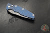 Hinderer Eklipse 3.5" Spearpoint Blade- AUTOMATIC-  Battle Blue Titanium- Working Finish S45VN Blade