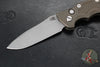 Hinderer Eklipse 3.5" Spearpoint Blade- AUTOMATIC-  Battle Bronze Titanium- Working Finish S45VN Blade