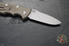 Hinderer Eklipse 3.5" Spearpoint Blade- AUTOMATIC-  Battle Bronze Titanium- Working Finish S45VN Blade