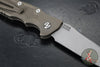 Hinderer Eklipse 3.5" Spearpoint Blade- AUTOMATIC-  Battle Bronze Titanium- Working Finish S45VN Blade