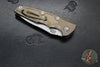 Hinderer Eklipse 3.5" Spearpoint Blade- AUTOMATIC-  Stonewash Bronze Titanium- Stonewash Finish S45VN Blade