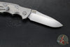 Hinderer Eklipse 3.5" Spearpoint Blade- AUTOMATIC-  Stonewash Titanium- Stonewash Finish S45VN Blade