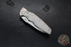 Hinderer Eklipse 3.5" Spearpoint Blade- AUTOMATIC-  Stonewash Titanium- Stonewash Finish S45VN Blade