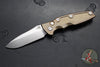 Hinderer Eklipse 3.5"- AUTOMATIC- Spearpoint Blade- Stonewash Bronze Finished Titanium- Stonewash Finished S45VN Blade